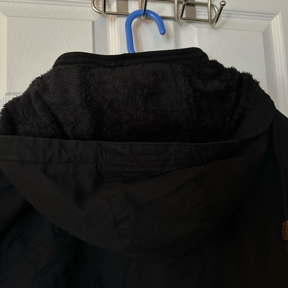 Black Hooded Jacket - Picture 7 of 8
